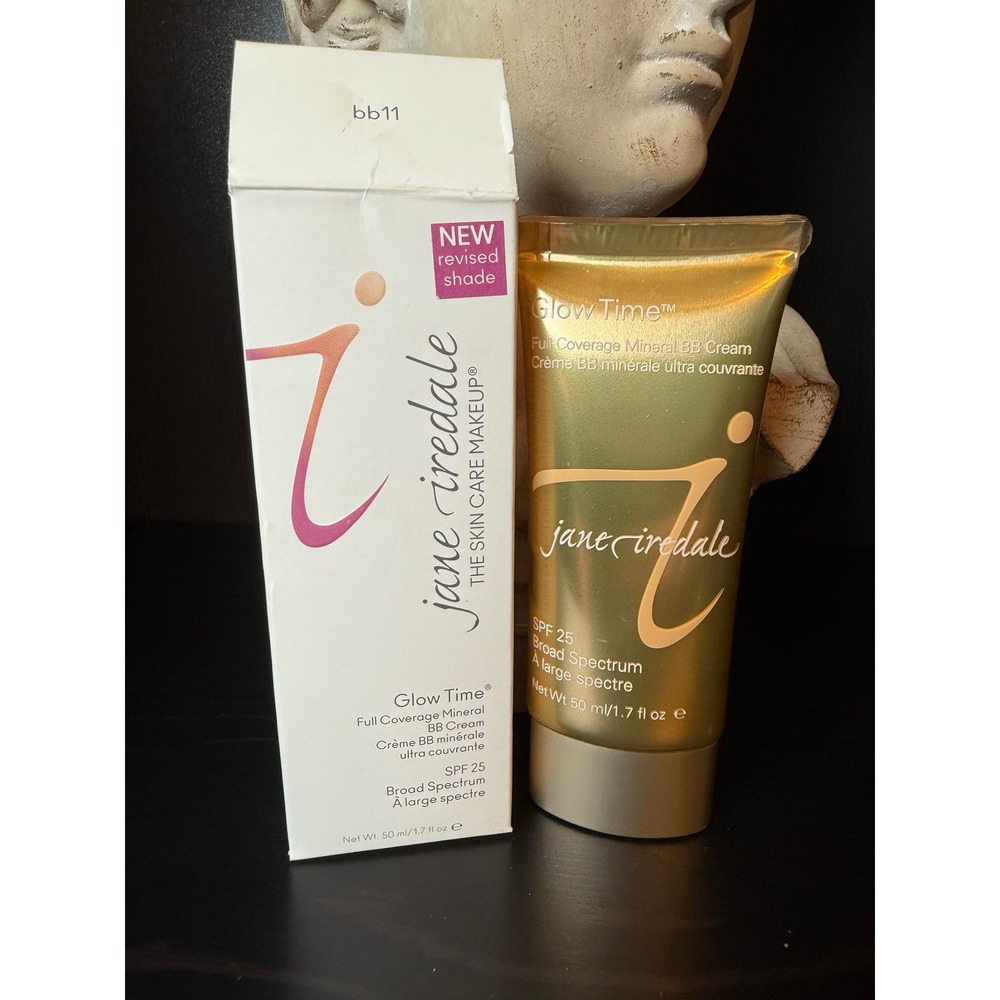 Jane Iredale Glow Time Full Coverage Mineral BB Cream SPF 25 BB11 1.7oz New Box